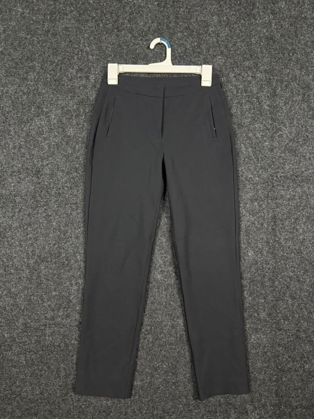 Lululemon Womens Black Stretch Slim Ankle Pants Size 2 Career Travel